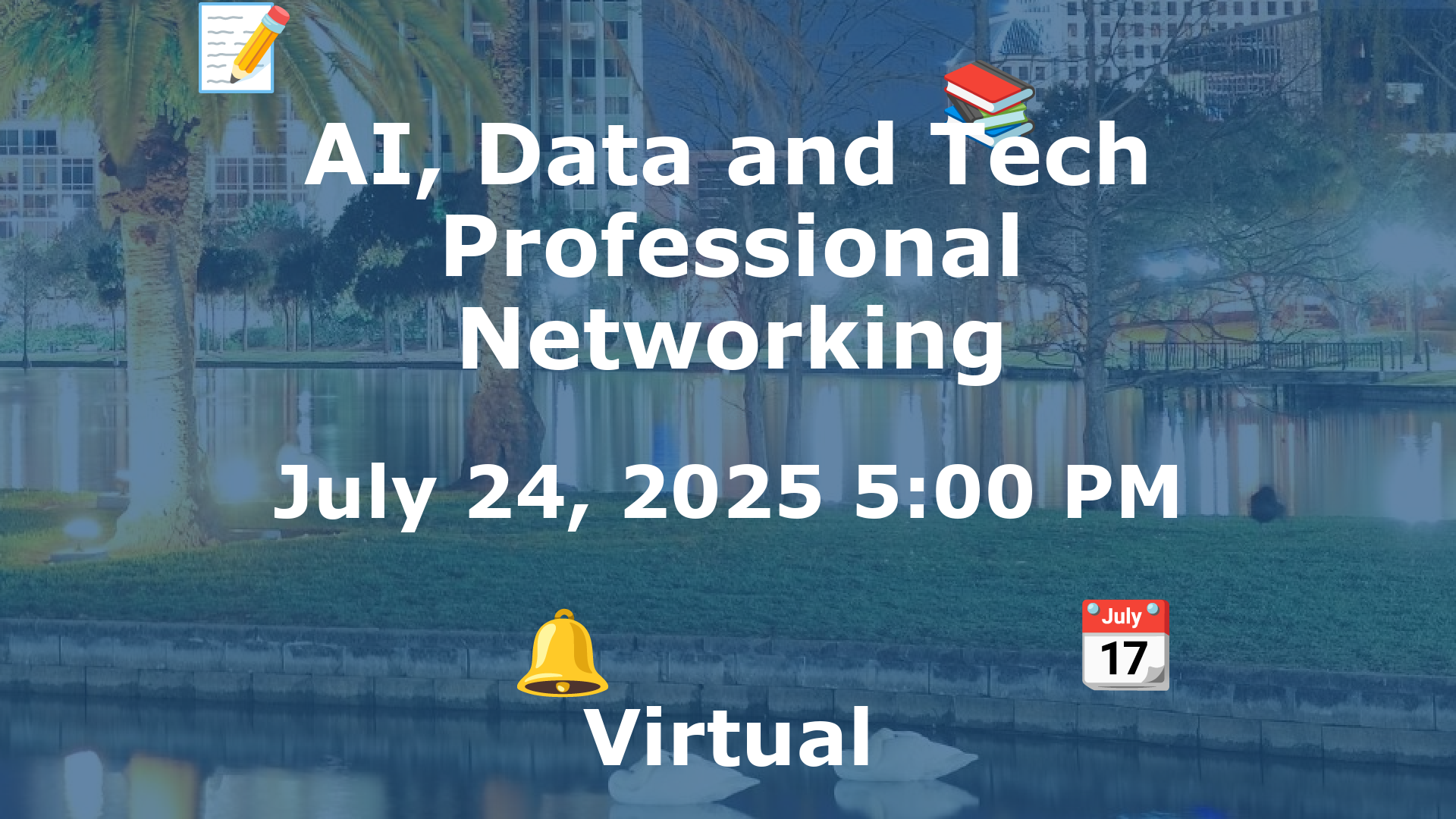 AI, Data and Tech Professional Networking event image